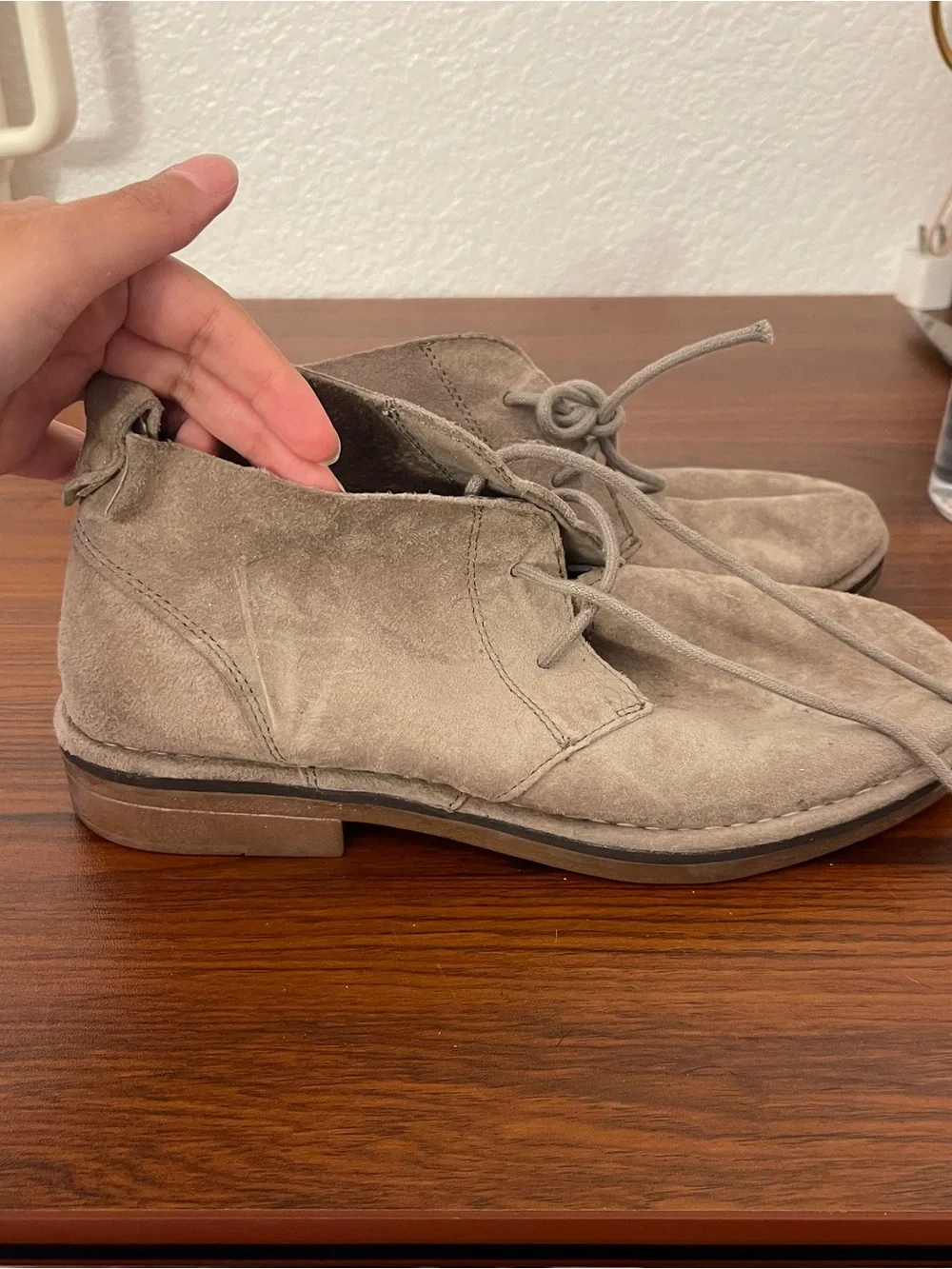 Men's Suede Lace-Up hush puppies